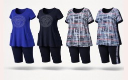 Женские комплекты с капри и бриджами