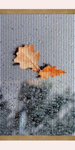 Обігрівач-картина Мокрий асфальт