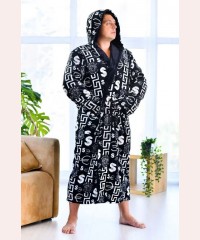 Мужской махровый халат большого размера