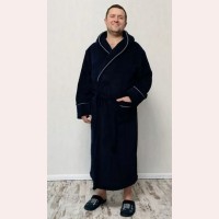 Теплий чоловічий махровий халат