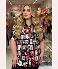 Стильна сорочка великого розміру