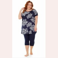 Жіночий комплект бриджі з тунікою