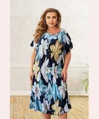 Летнее платье большого размера