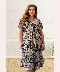 Платье свободное большого размера