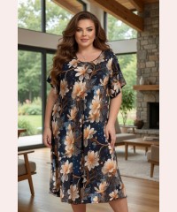 Женское цветное платье