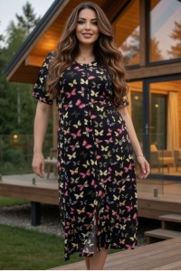 Женское летнее платье больших размеров