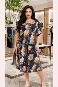 Жіноче кольорове плаття