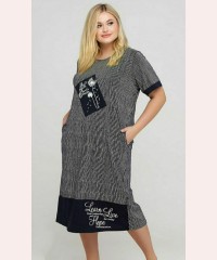 Турецкое женское домашнее платье