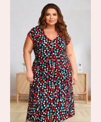 Жіночі літні халати батали 64-74 розміри