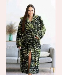 Махровий халат жіночий