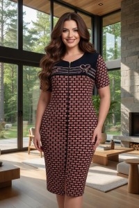 Красивый женский халат для лета