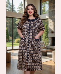 Красивый женский летний халат