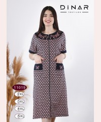 Літній халат на змійці