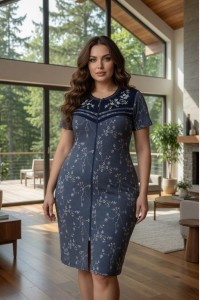 Модельный летний женский халат