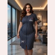 Жіночий халат річний