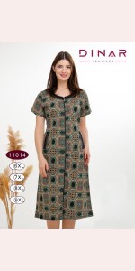 Жіночий літній халат великого розміру