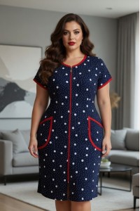 Жіночий халат великого розміру