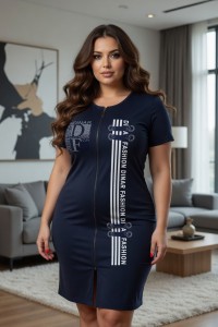 Жіночий літній халат зі стразами