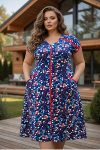 Легкий халат очень большого размера