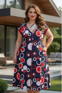 Літній халат батал