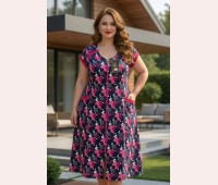 Летний очень большой халат 