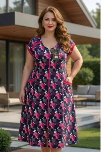 Летний очень большой халат 