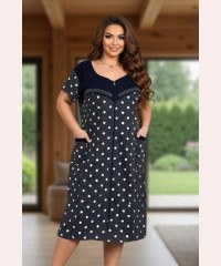 Літній халат зі стразами