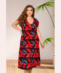 Легкий жіночий халат великого розміру