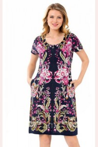 Літній красивий халат на змійки