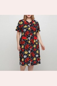 Літній халат на блискавки