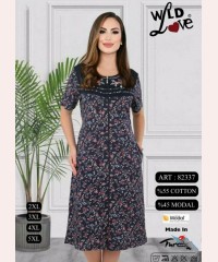 Летний женский халат Wild love