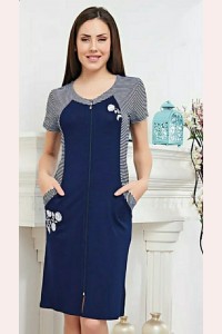 Трикотажний жіночий халат