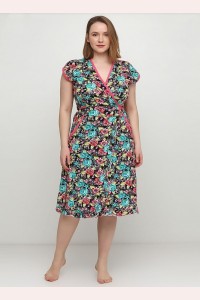 Жіночий літній халат на запах Жіночий літній халат на запах