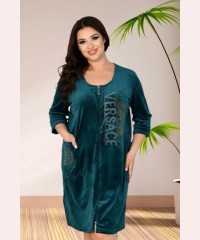 Гарний халат з велюру