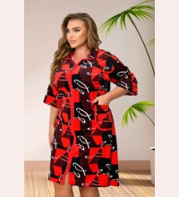 Велюровый домашний халат