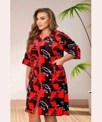 Велюровий домашній халат