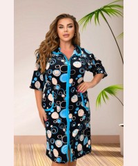 Женский велюровый халат большие размеры