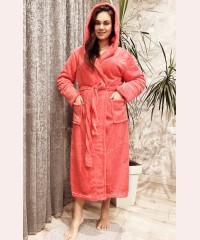 Халат махровий жіночий в Україні корал