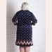 Велюровий халат великого розміру 4xl-5xl-6xl