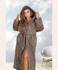 Великий махровий жіночий халат