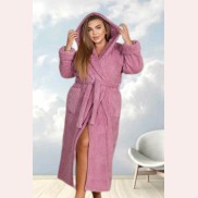 Большой зимний махровый женский халат