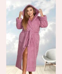 Великий зимовий махровий жіночий халат