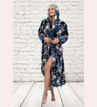 Женский халат полированная махра