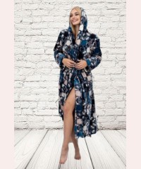 Женский халат полированная махра