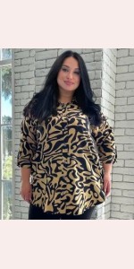 Жіноча велика сорочка блуза