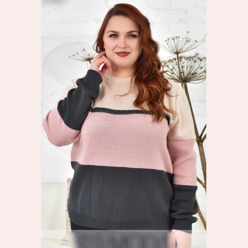 Свитер вязанный "радуга" Свитер вязанный "радуга"