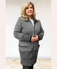 Модный женский кардиган с рисунком