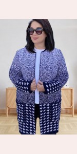 Теплий в'язаний кардиган