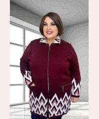 Великий жіночий кардиган