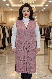 Женский кардиган на пуговицах